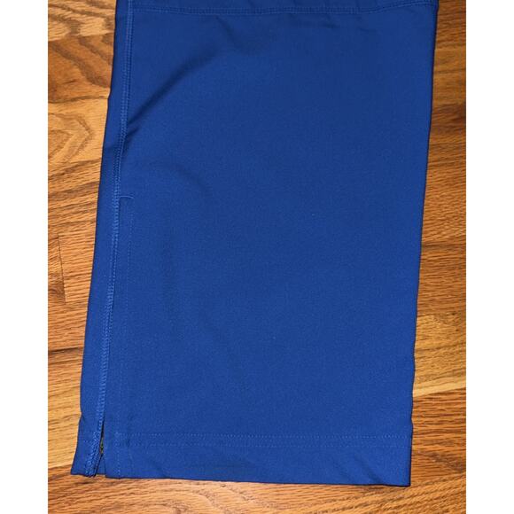 Nike Air Force Athletic Track Pants Mens Medium Blue Dri-Fit Ankle Zip Falcons - Picture 5 of 6